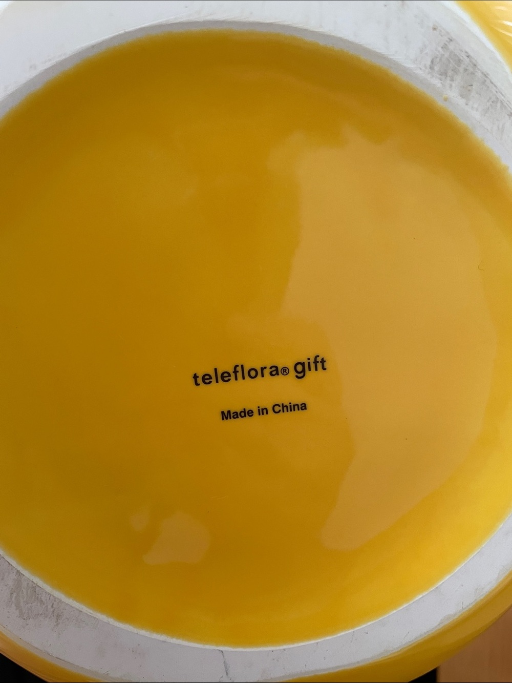 Teleflora Yellow Rubber Duck Ceramic Planter Vase Flower Pot Nursery Decor NEW - Picture 7 of 8